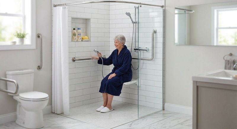 Handicap Shower Installation in Sarasota, FL